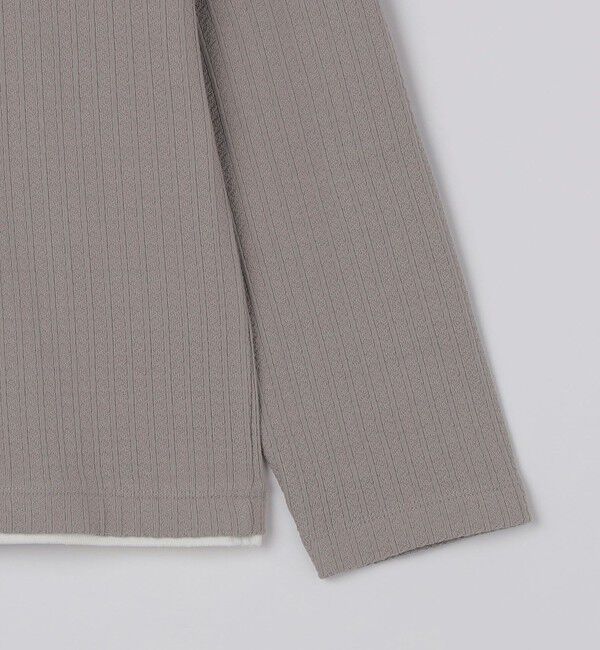 SHIPS「SHIPS: フェイク レイヤード クルーネック ロングスリーブ」|Tシャツ・カットソー|