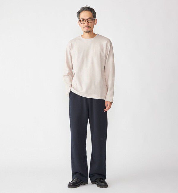 SHIPS「SHIPS: フェイク レイヤード クルーネック ロングスリーブ」|Tシャツ・カットソー|