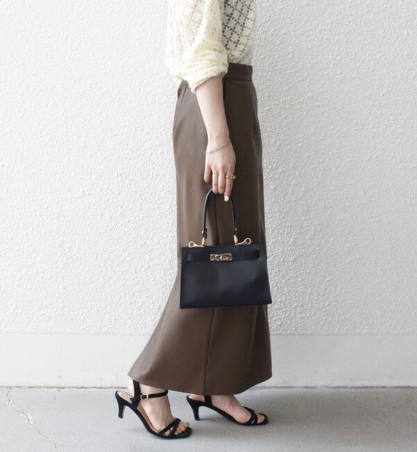 SHIPS any「SHIPS any: クロス ステッチ Iライン スカート」|タイト|