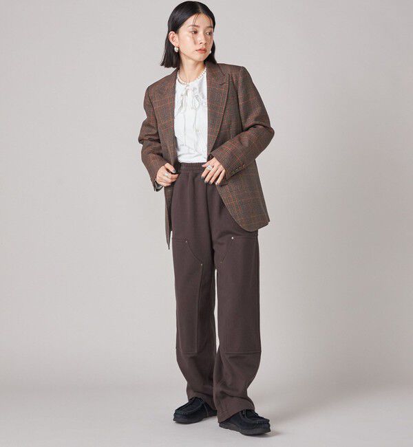 SHIPS for women「SHIPS NINE CASE: チェック テーラード ジャケット」|テーラードジャケット|