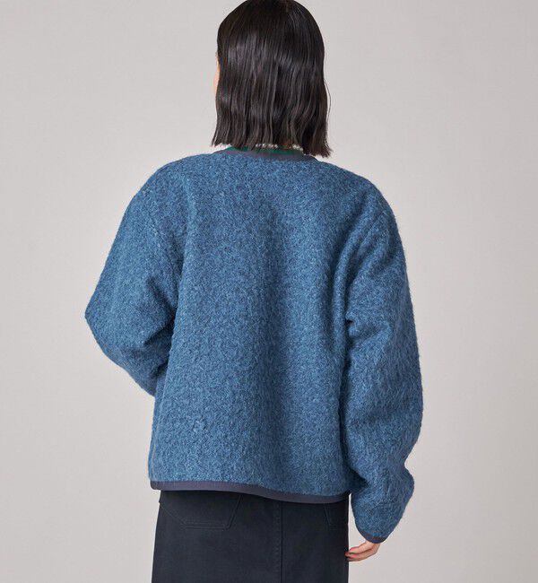 SHIPS for women「SHIPS NINE CASE: ノーカラー ジャケット」|ノーカラージャケット|