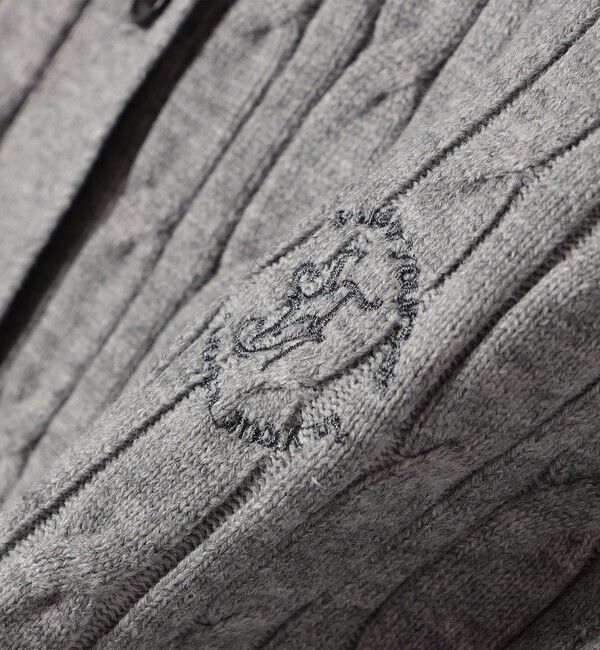 SHIPS Colors 「SHIPS Colors:〈手洗い可能〉ミニケーブル カーディガン◇」|カーディガン|