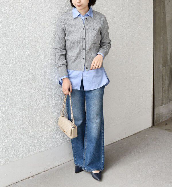 SHIPS Colors 「SHIPS Colors:〈手洗い可能〉ミニケーブル カーディガン◇」|カーディガン|