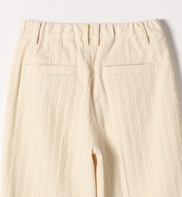 SHIPS any「SHIPS any:〈手洗い可能〉ジャカード タック セミワイド パンツ［NAVY BLUE］」|その他|