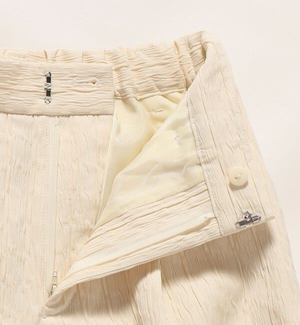 SHIPS any「SHIPS any:〈手洗い可能〉ジャカード タック セミワイド パンツ［NAVY BLUE］」|その他|