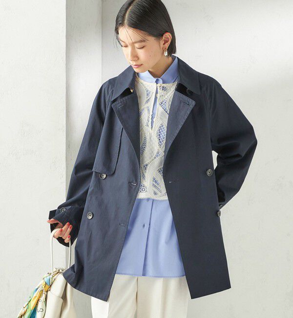 SHIPS for women「〈手洗い可能〉刺繍 スカラップ レース ノースリーブ プルオーバー」|ベスト・ジレ|