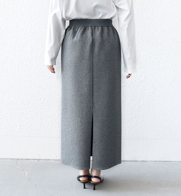 SHIPS for women「〈手洗い可能〉ダブル フェイス 前後 2WAY スカート」|スカート|