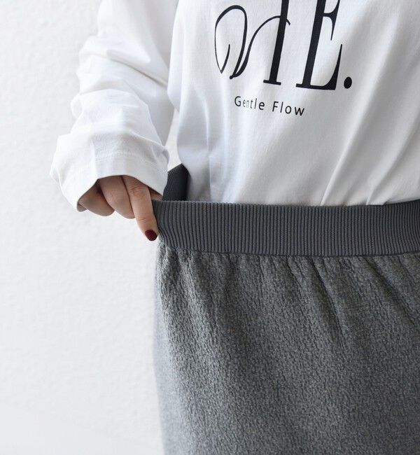 SHIPS for women「〈手洗い可能〉ダブル フェイス 前後 2WAY スカート」|スカート|