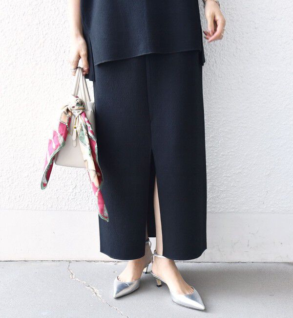 SHIPS for women「〈手洗い可能〉ダブル フェイス 前後 2WAY スカート」|スカート|