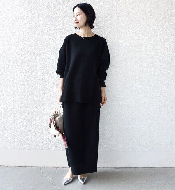 SHIPS for women「〈手洗い可能〉ダブル フェイス 前後 2WAY スカート」|スカート|