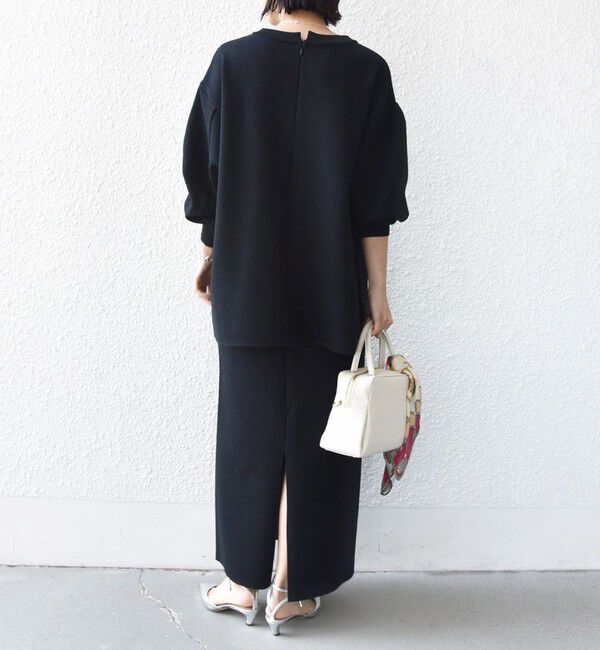 SHIPS for women「〈手洗い可能〉ダブル フェイス 前後 2WAY スカート」|スカート|