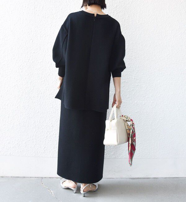 SHIPS for women「〈手洗い可能〉ダブル フェイス 前後 2WAY スカート」|スカート|