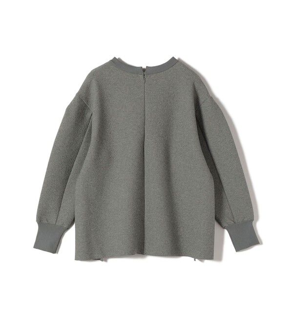 SHIPS for women「〈手洗い可能〉ダブル フェイス ニット リブ コンビ プルオーバー」|Tシャツ・カットソー|