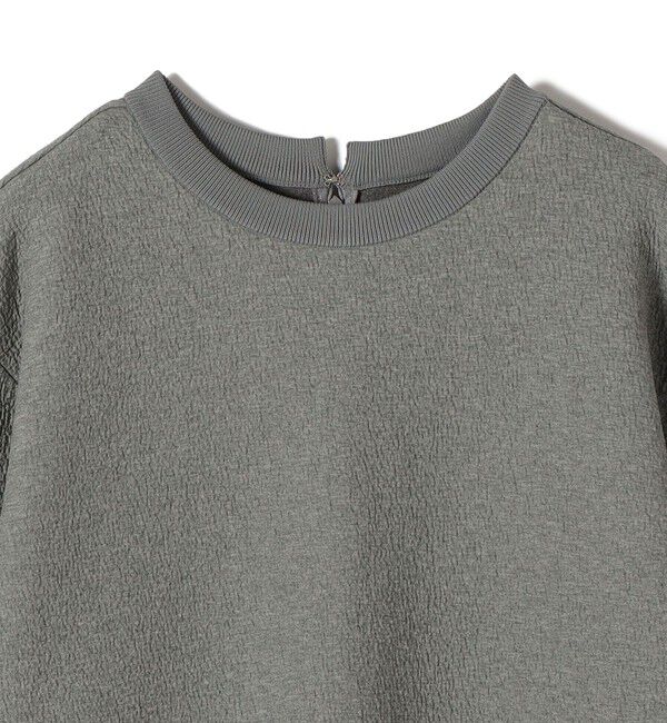 SHIPS for women「〈手洗い可能〉ダブル フェイス ニット リブ コンビ プルオーバー」|Tシャツ・カットソー|