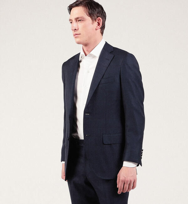 TOMORROWLAND MENS「120/2コットンフレンチツイル ループボタンダウンシャツ」|シャツ・ブラウス|