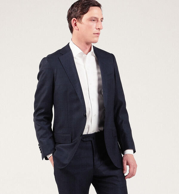 TOMORROWLAND MENS「120/2コットンフレンチツイル ループボタンダウンシャツ」|シャツ・ブラウス|