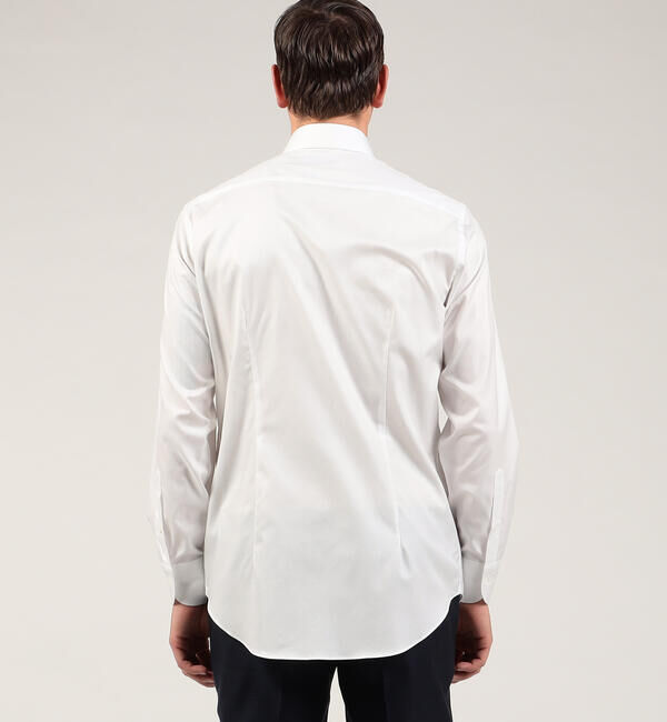 TOMORROWLAND MENS「120/2コットンフレンチツイル ループボタンダウンシャツ」|シャツ・ブラウス|