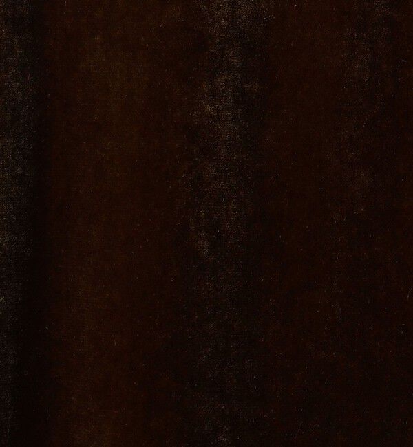 CABaN「ソフトベロア Vネックロングワンピース」|ワンピース|