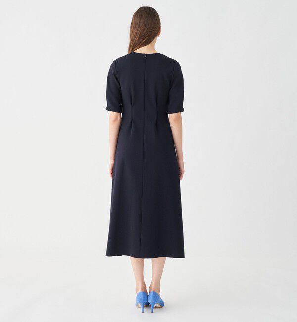 Ballsey「ミラノリブ タックスリーブワンピース」|ワンピース|