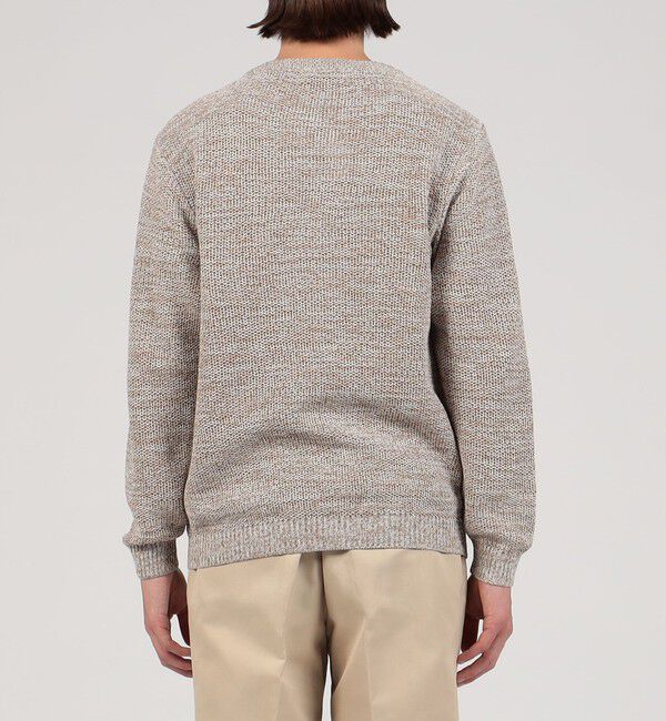 TOMORROWLAND MENS「TOMORROWLAND tricot ギマコットンリネン クルーネックプルオーバー」|ニット・セーター|