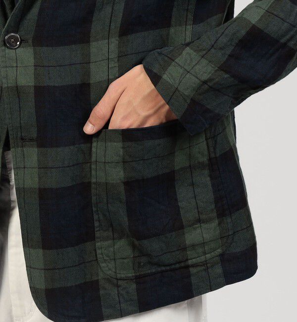 TOMORROWLAND MENS「アイリッシュリネン ローファージャケット」|テーラードジャケット|