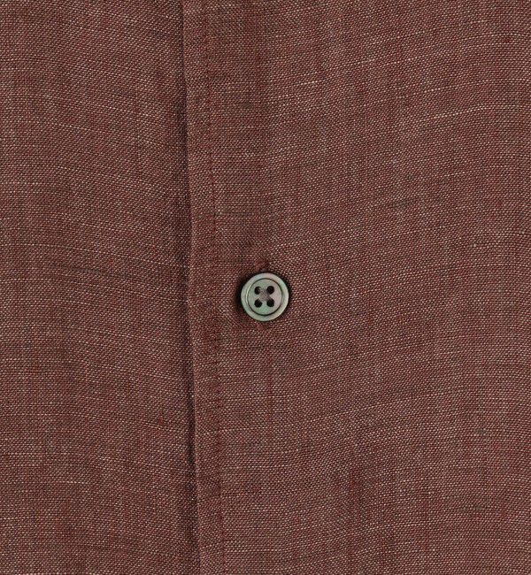 TOMORROWLAND MENS「リネン セミワイドカラーシャツ」|シャツ・ブラウス|