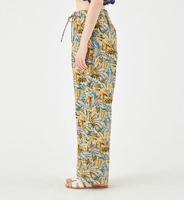 SOULEIADO「ジャングルプリント イージーストレートパンツ」|その他|