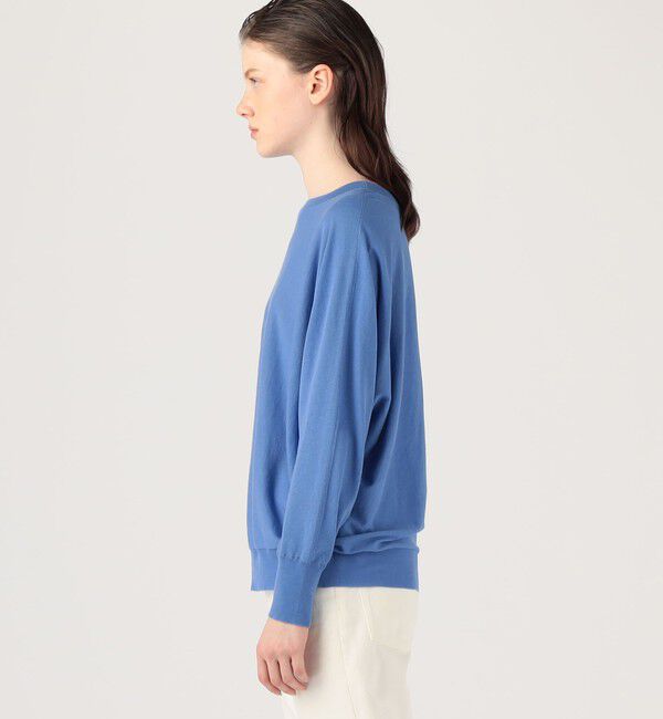 GALERIE VIE「クレープコットン ドルマンスリーブプルオーバー」|ニット・セーター|