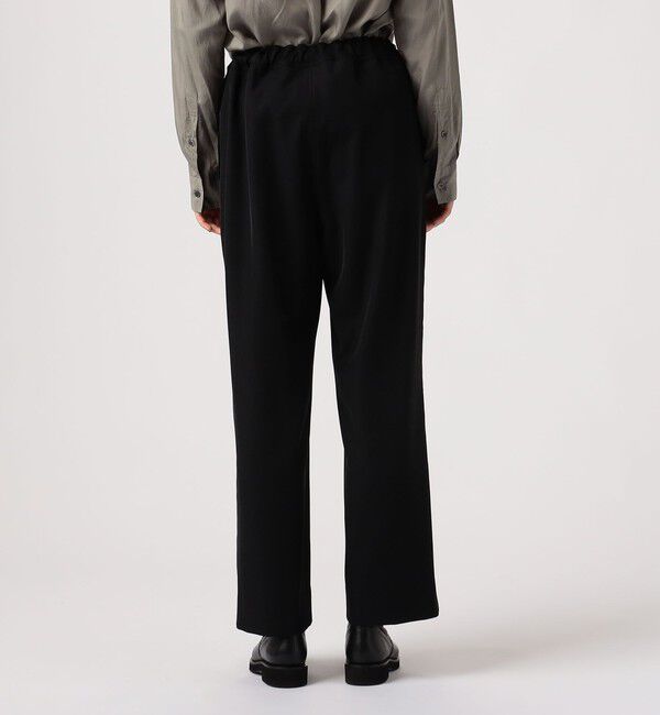 BACCA「ポリエステルレーヨン タックワイドパンツ」|その他|