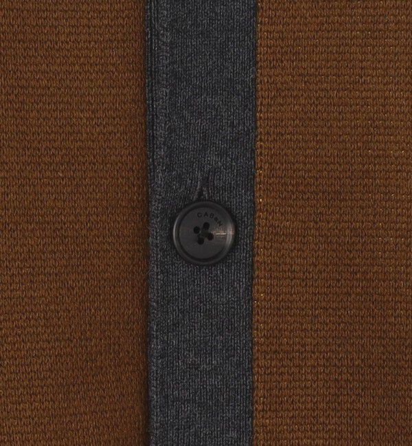 CABaN「CABaN コットンカシミヤジャカード JAZZ BAND クルーネックカーディガン」|カーディガン|