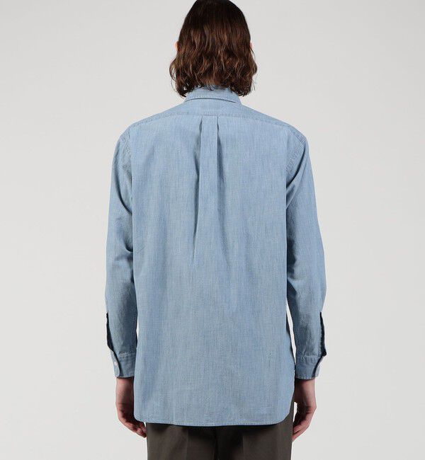 TOMORROWLAND MENS「コットンダンガリー ダブルポケットシャツ」|シャツ・ブラウス|