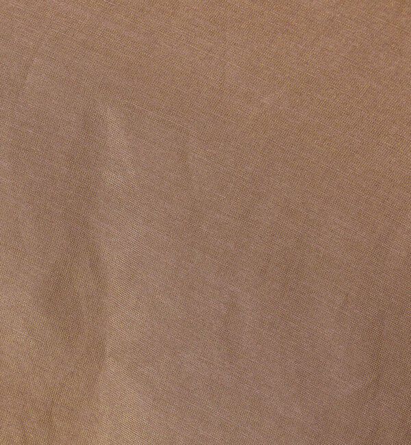 TOMORROWLAND collection「コットンシルクシャンブレー ラッフルブラウス」|シャツ・ブラウス|