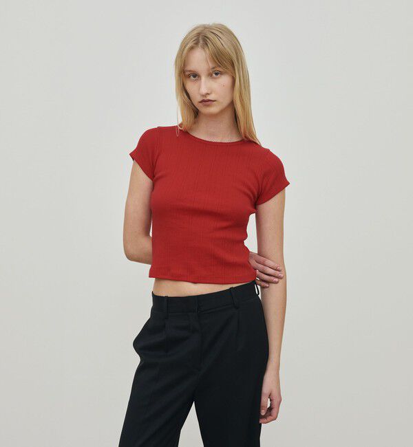 DES PRES「アイレットジャージー ミニTシャツ」|Tシャツ・カットソー|