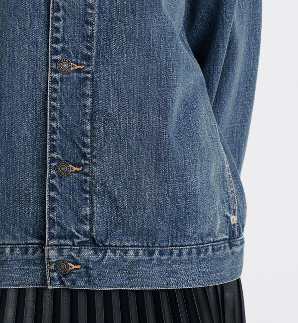 Edition「エッセンシャルデニム フーデットブルゾン」|ブルゾン・スタジャン|