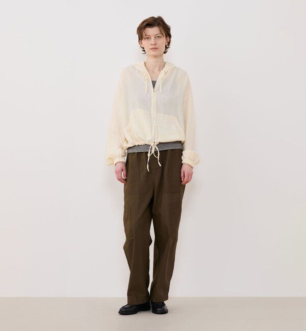 GALERIE VIE「オークエッセンス フーデッドブルゾン」|ブルゾン・スタジャン|