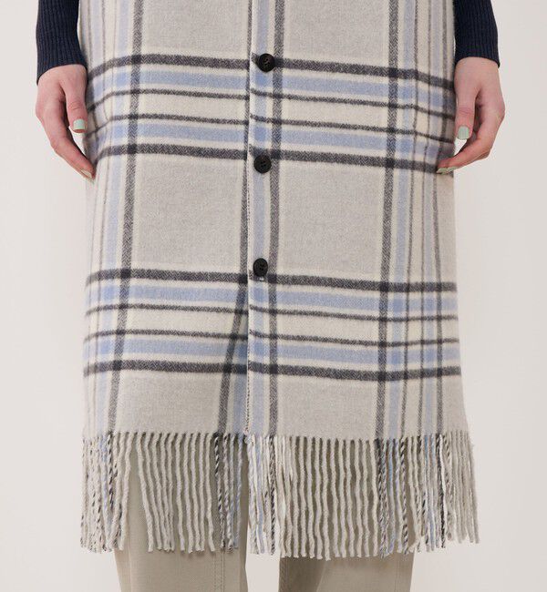 GALERIE VIE「リバーブランケット バックボタンワンピース」|ジャンパースカート|