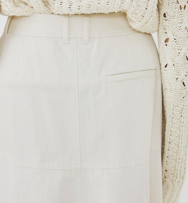 GALERIE VIE「ノンマーセライズドコットン フレアスカート」|フレア|