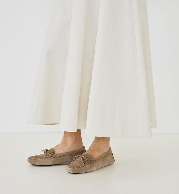 GALERIE VIE「ノンマーセライズドコットン フレアスカート」|フレア|