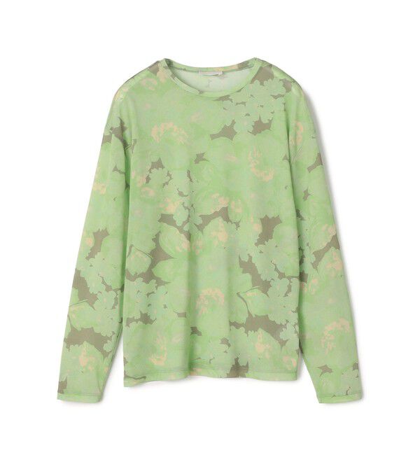 Ballsey「ピオニープリント ロングスリーブプルオーバー」|Tシャツ・カットソー|54 グリーン系