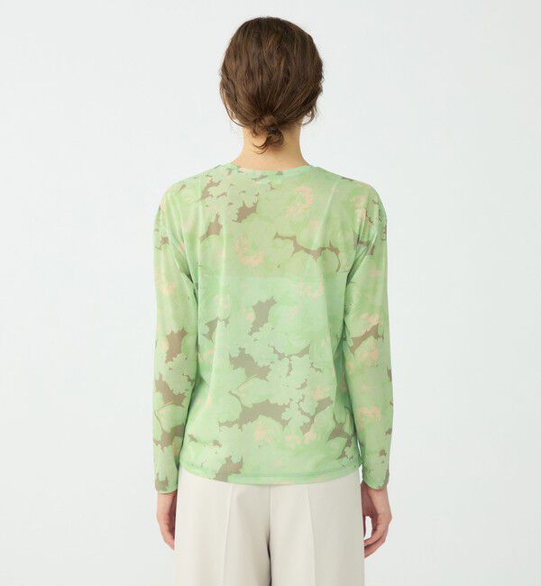 Ballsey「ピオニープリント ロングスリーブプルオーバー」|Tシャツ・カットソー|