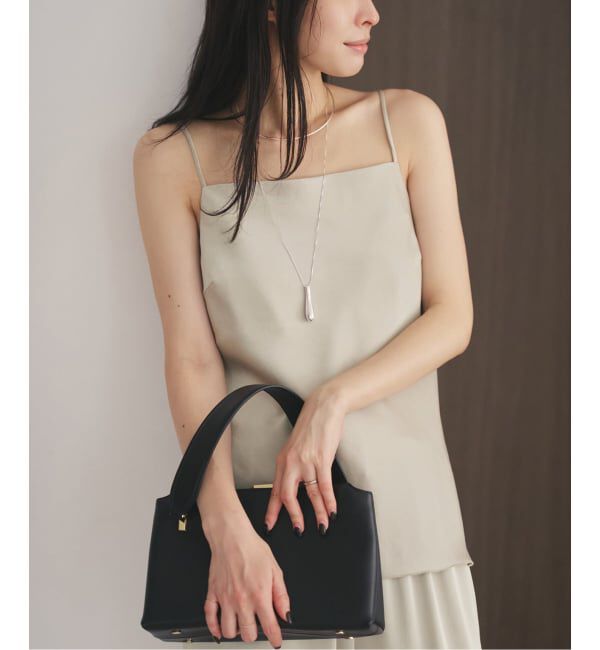 Plage「《追加予約》dull satin キャミソール」|キャミソール|グレーB