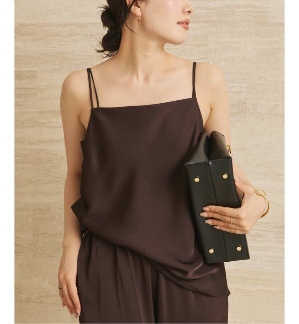 Plage「《追加予約》dull satin キャミソール」|キャミソール|