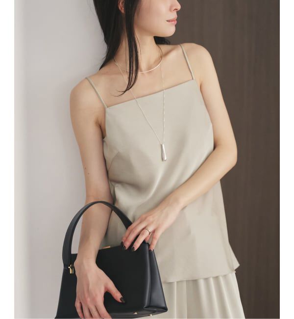 Plage「《追加予約》dull satin キャミソール」|キャミソール|