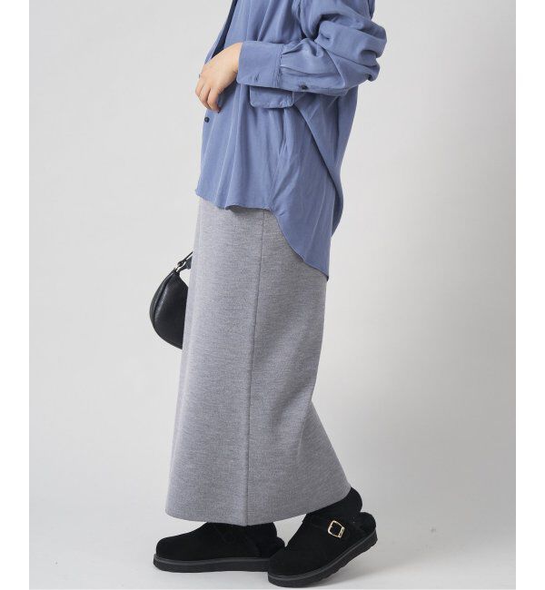 IENA「スーパーファインスムースニットスカート」|スカート|