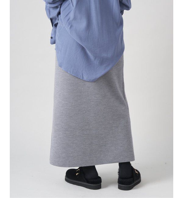 IENA「スーパーファインスムースニットスカート」|スカート|