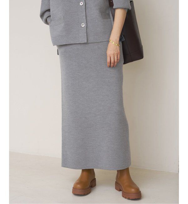 IENA「スーパーファインスムースニットスカート」|スカート|