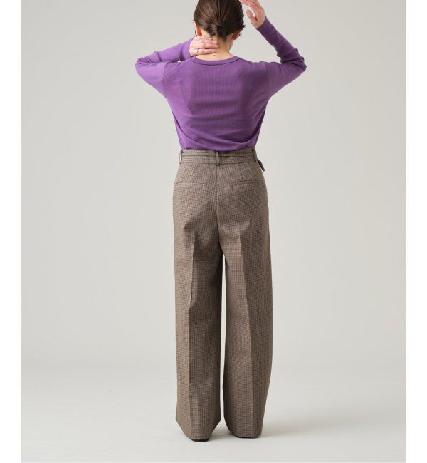 IENA LA BOUCLE「IENA LA BOUCLE 強撚ウールクルーネックプルオーバー」|ニット・セーター|