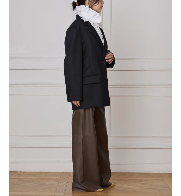 IENA LA BOUCLE「IENA LA BOUCLE ナッパレザーストレートパンツ」|その他|