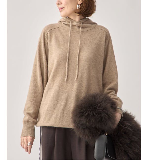 VERMEIL par iena「Cashmere 100 Knit Hoodie」|ニット・セーター|