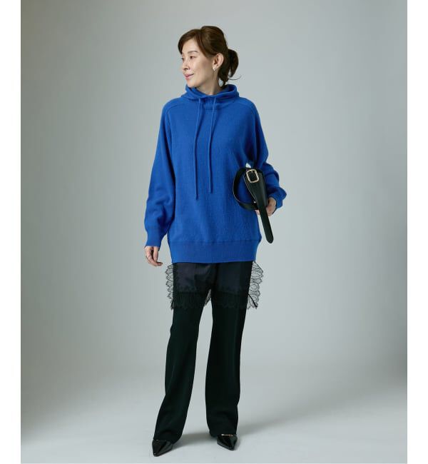 VERMEIL par iena「Cashmere 100 Knit Hoodie」|ニット・セーター|